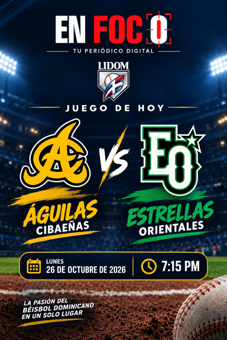 Duelo LIDOM bajo las luces del estadio